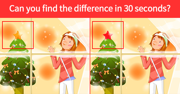 Can you find the difference in 30 seconds?