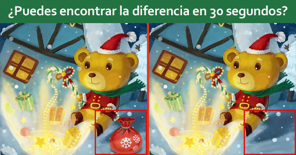 &iquest;Puedes encontrar la diferencia en 30 segundos?