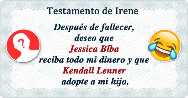 &iquest;Podemos adivinar lo que est&aacute; en tu testamento?