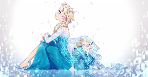 What does your snow princess picture look like?