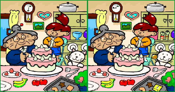 Qu&atilde;o r&aacute;pido voc&ecirc; consegue encontrar o diferente daqui?