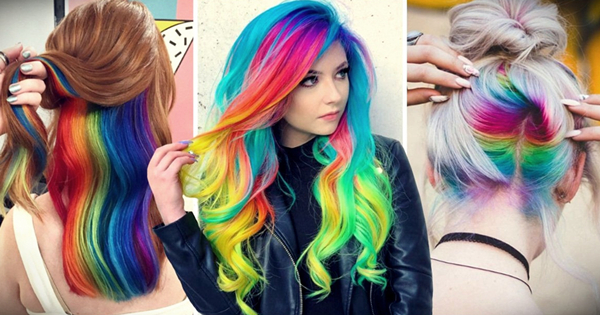 Which Rainbow Hair Color Is Your Best Choice?