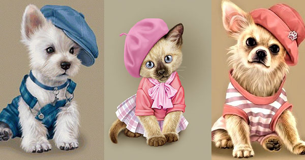 Bạn l&agrave; con vật với m&agrave;u sắc n&agrave;o?