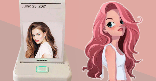 Imprima a sua foto em 5 segundos