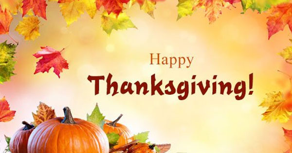 What will you write in your Thanksgiving card?