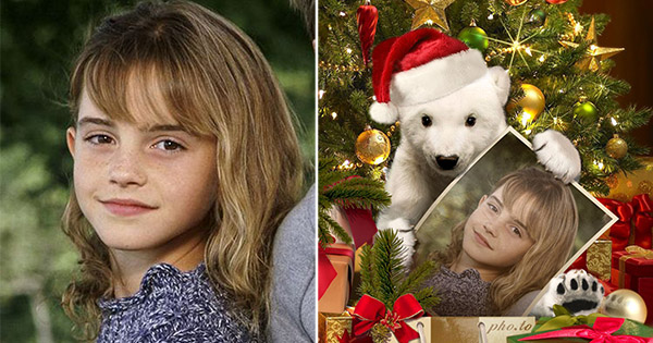 See Your Christmas Photo With Little Polar Bear 