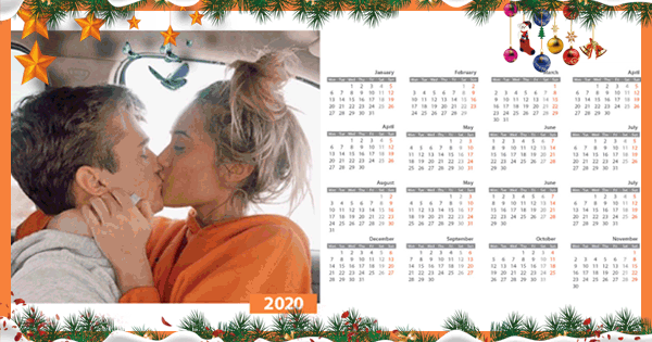 Creemos tu propio calendario de 2020！