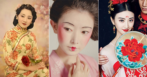 &iquest;C&oacute;mo se ve tu maquillaje chino tradicional?