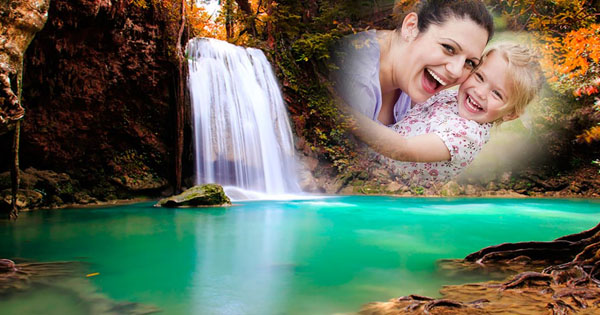  Взгляните на себя в водопаде
