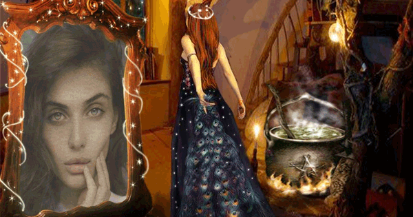 See your beautiful photo in the magic mirror!