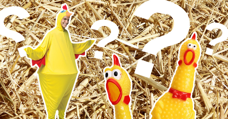 What % Rubber Chicken Are You?