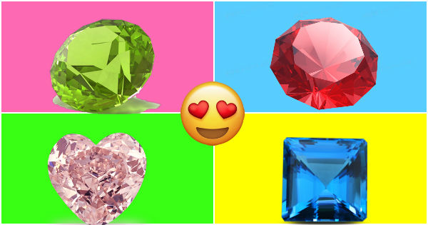 Escolha uma pedra preciosa que possamos adivinhar o seu relacionamento