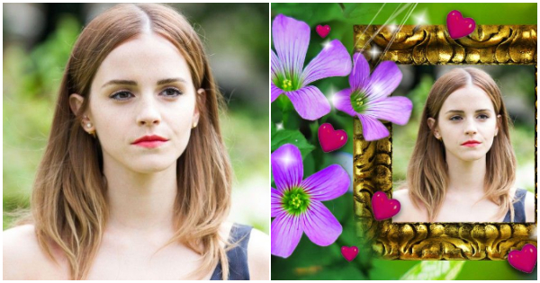 What would you look like with the purple flowers? See it now!