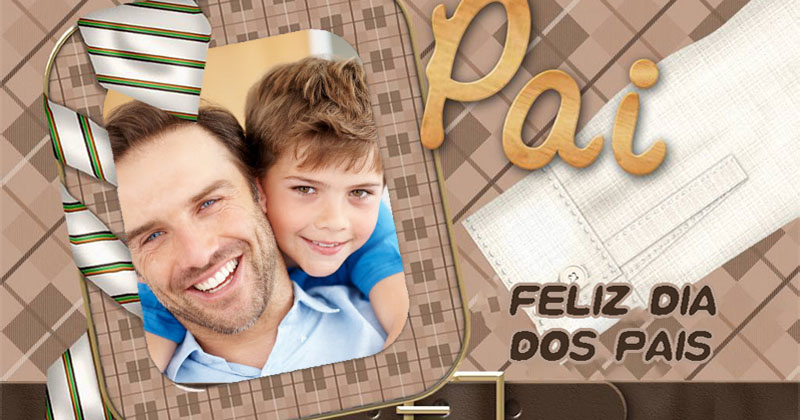 Crie a sua foto do Dia dos Pais