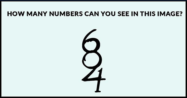 How Many Numbers Can You See In This Image? Only 10% Of People Can Give The Right Answer