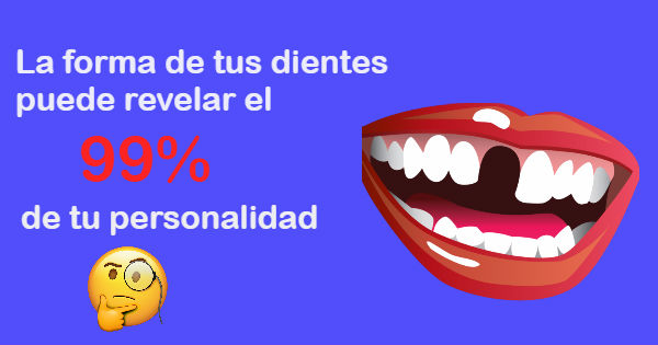A forma de seus dentes pode revelar 99% da sua personalidade, descubra mais com este quiz!