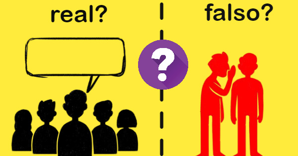 Qu&atilde;o real e falso voc&ecirc; &eacute;?