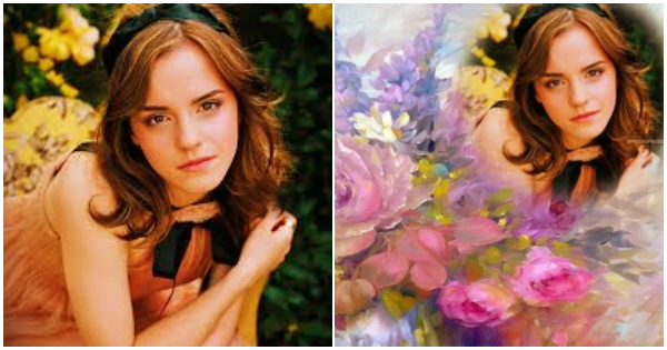 Design your wonderful flower art photo,let`s see it now!