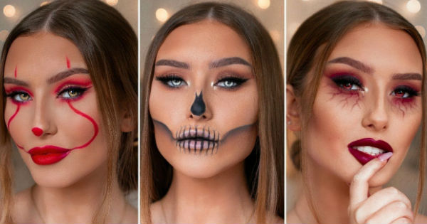 N&oacute;s podemos adivinhar qual bruxa famosa voc&ecirc; &eacute;, escolha uma maquiagem assustadora de Halloween para descobrir 