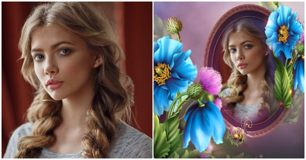 Quer ganhar uma moldura com flores coloridas? Fa&ccedil;a o teste agora! 