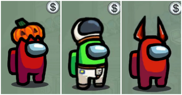 Qual chap&eacute;u de Among Us  reflete sua personalidade.