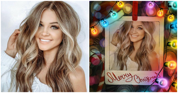 Make Your Merry Christmas Polaroid Photo!