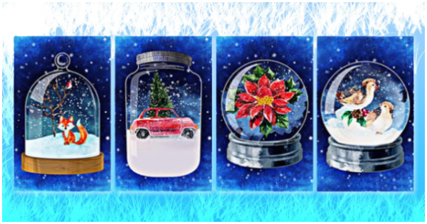 Your favorite crystal snowball will reveal what to expect during December