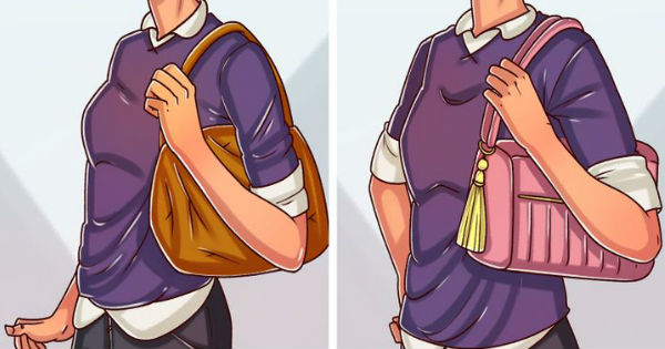 A maneira como voc&ecirc; geralmente usa sua bolsa pode revelar uma verdade profunda sobre voc&ecirc;