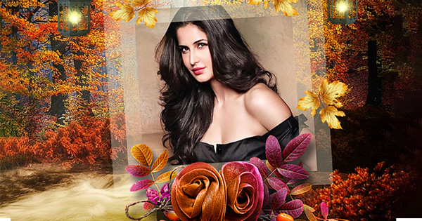 Add your photo with gorgeous flowers frame, Let`s see it!