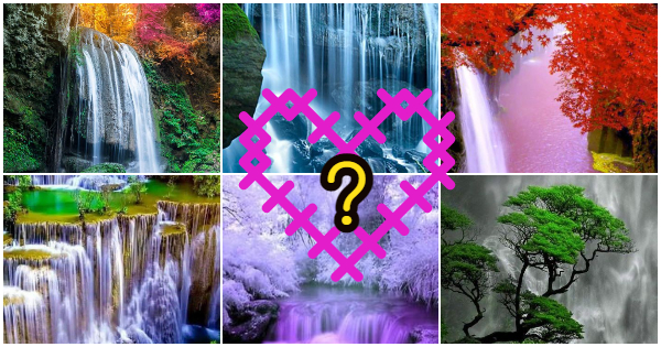 Escolha uma cachoeira e n&oacute;s revelaremos a primeira letra do nome da sua alma g&ecirc;mea