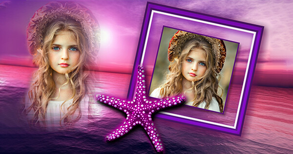 See you romantic photos with purple starfish here!