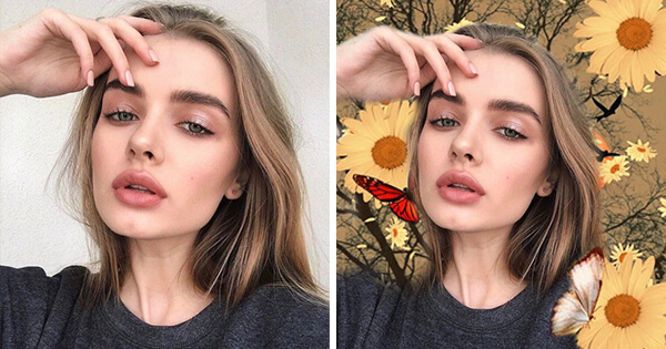 &iexcl;Crea tu hermosa foto con flores de margarita ahora!