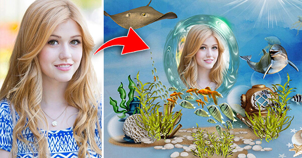 Venha ver a sua incr&iacute;vel foto embaixo d`&aacute;gua agora!