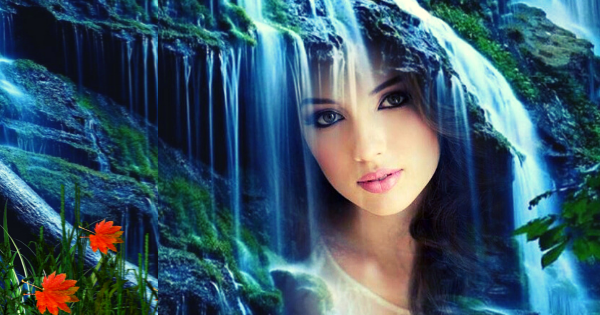 Create A Wonderful Nature Waterfall Photo!