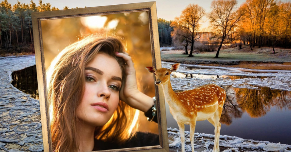 Create Your Beautiful Nature Wild Life Photo Online!