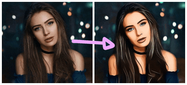 Come And Try This Magical Comic-Face Filter, Free Download!