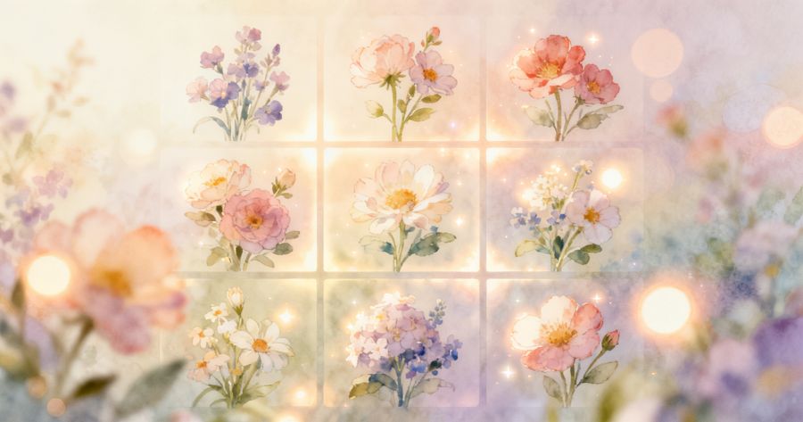 Touch The Flowers To Reveal The Truth Hidden Deep Inside You.