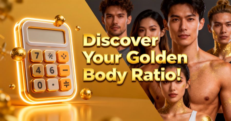 Finn din gyldne kropp: Mager‑masse kalkulator