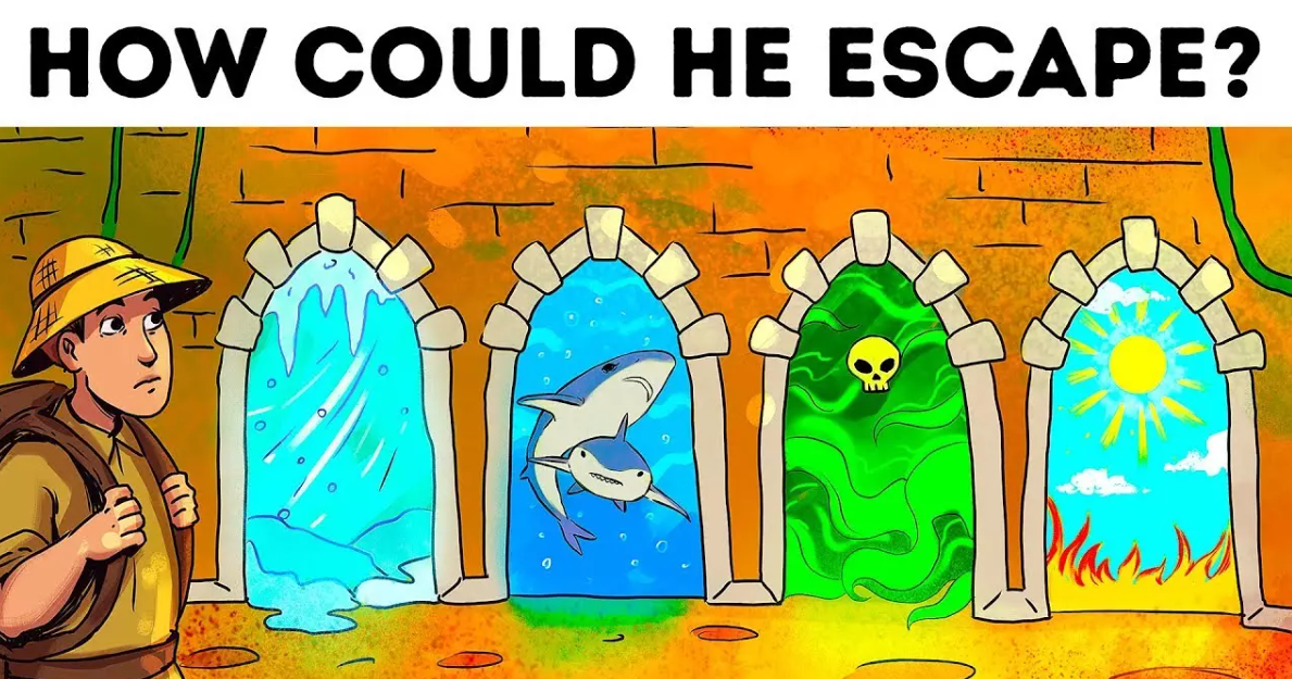 10 Riddles To Check If You Can Escape From Danger