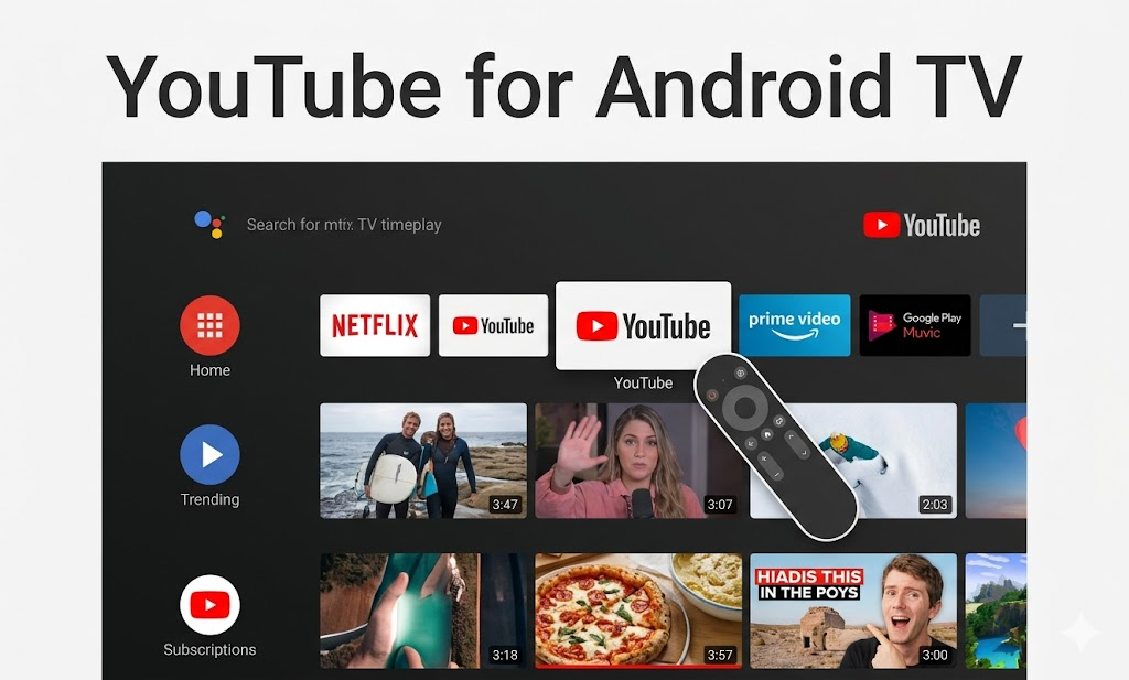 YouTube for Android TV