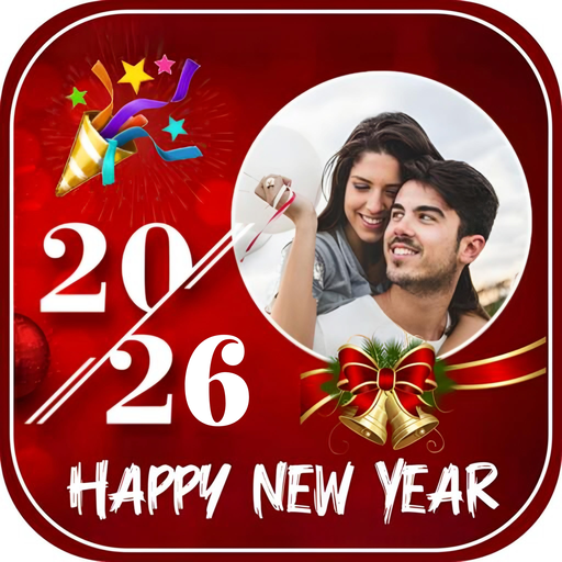 New Year Photo Frame 2026