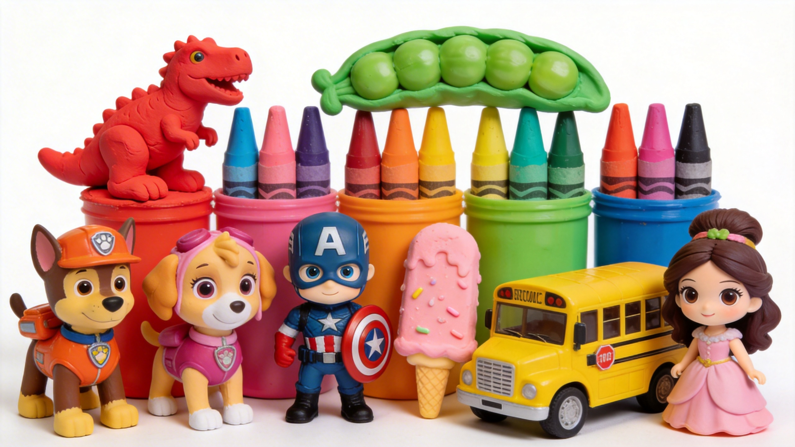 Paw Patrol Colorful Clay Fun