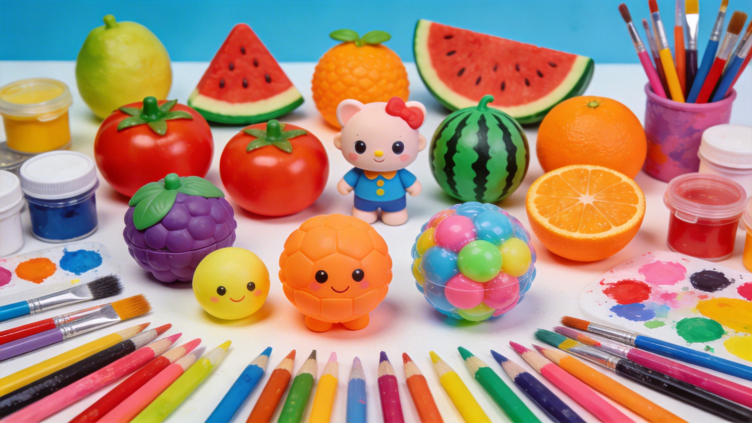 PAW Patrol Plays with Colorful Clay