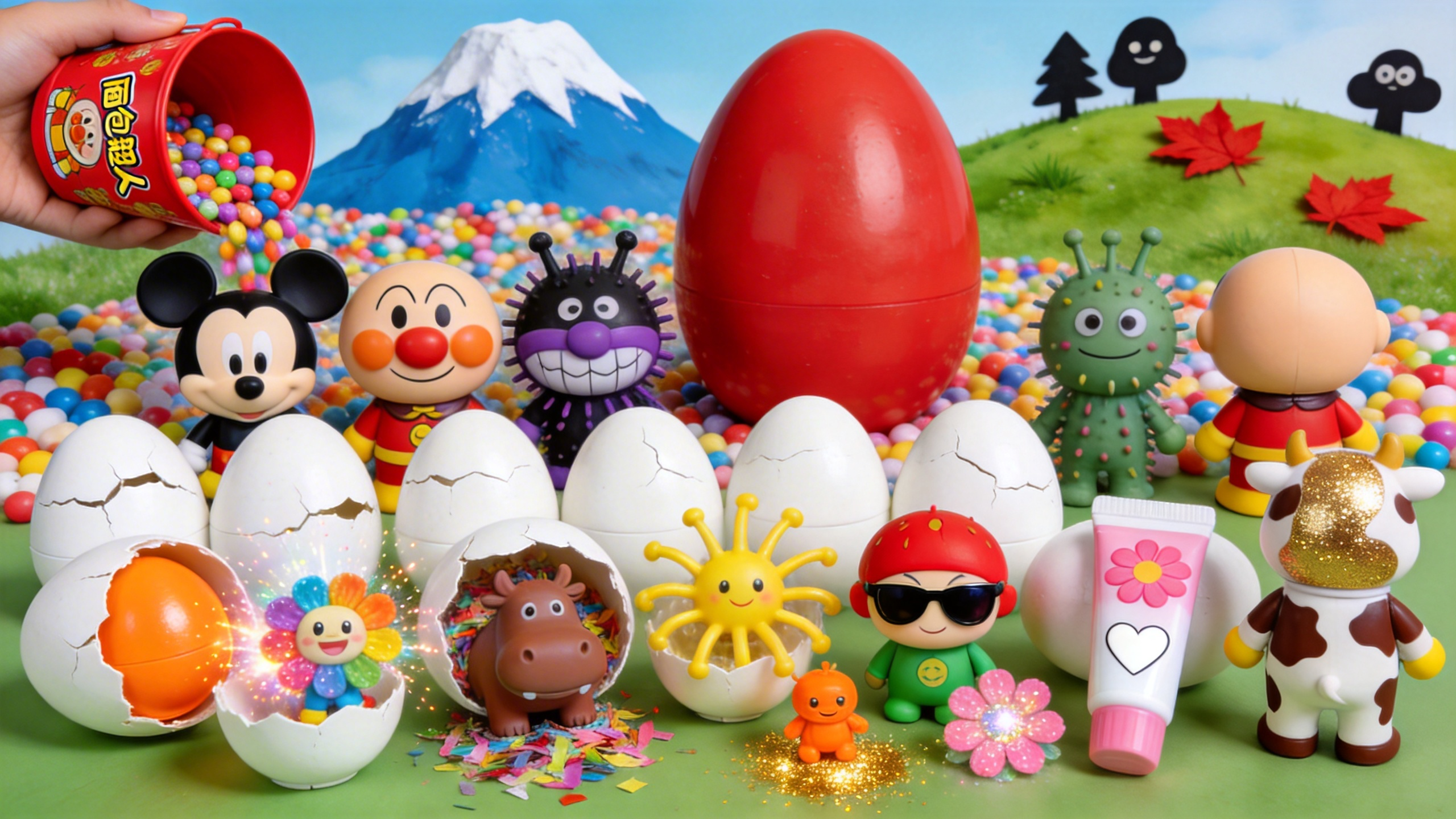 Anpanman Egg Toy Adventure