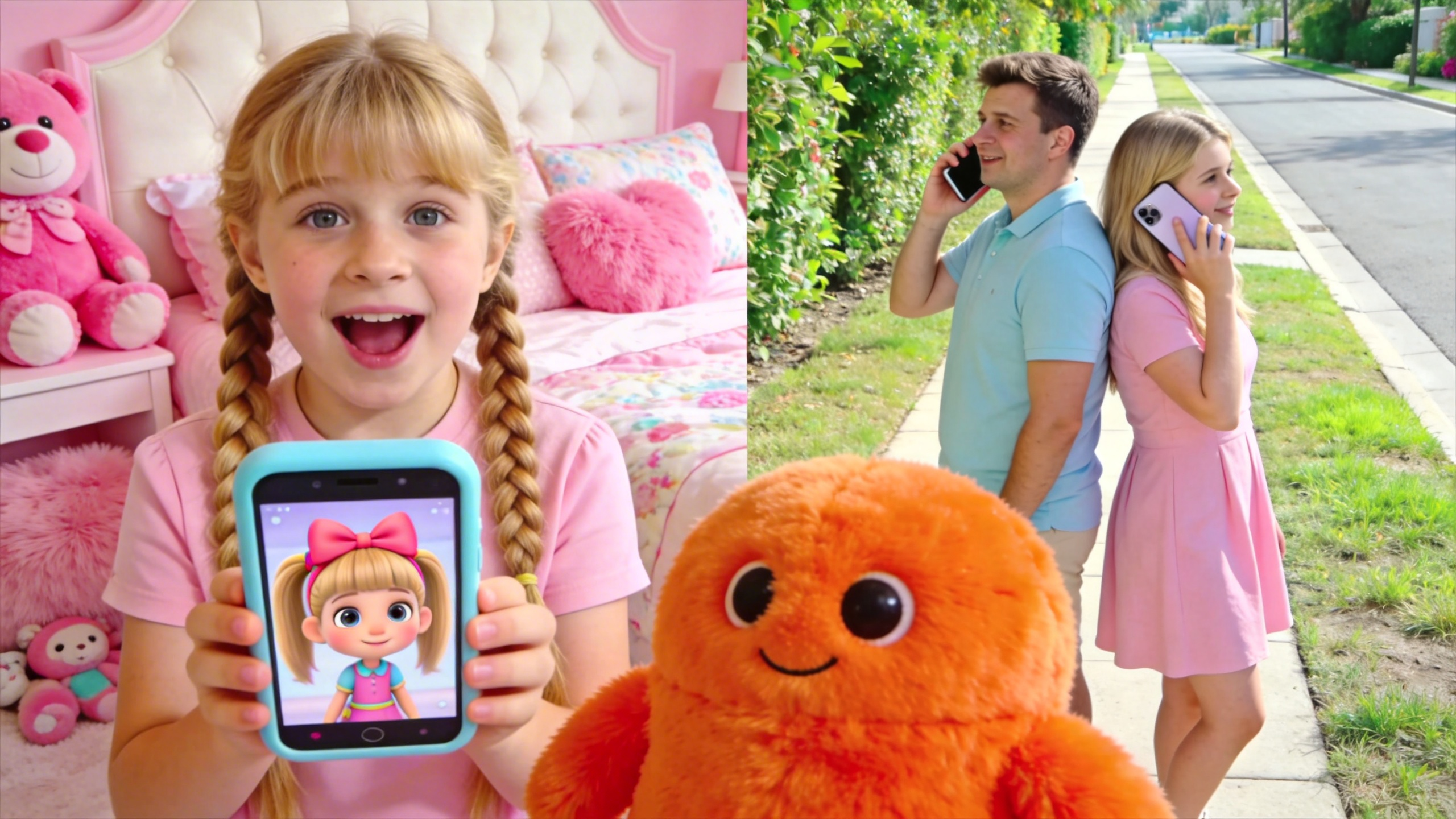 Blippi Phone and Banana Fun