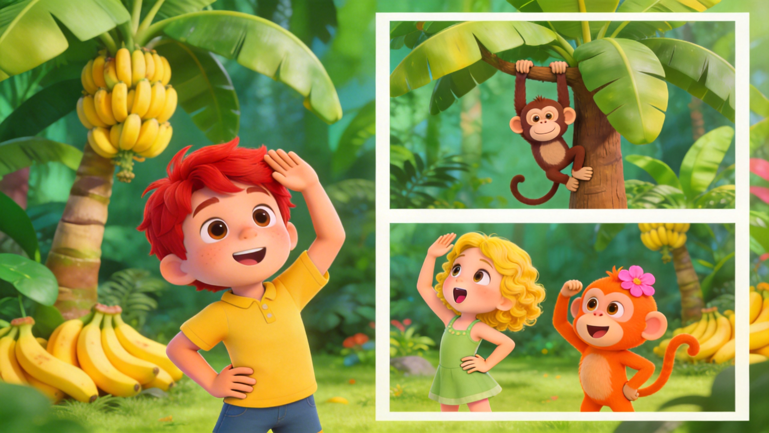 Silly Monkey Banana Dance Party