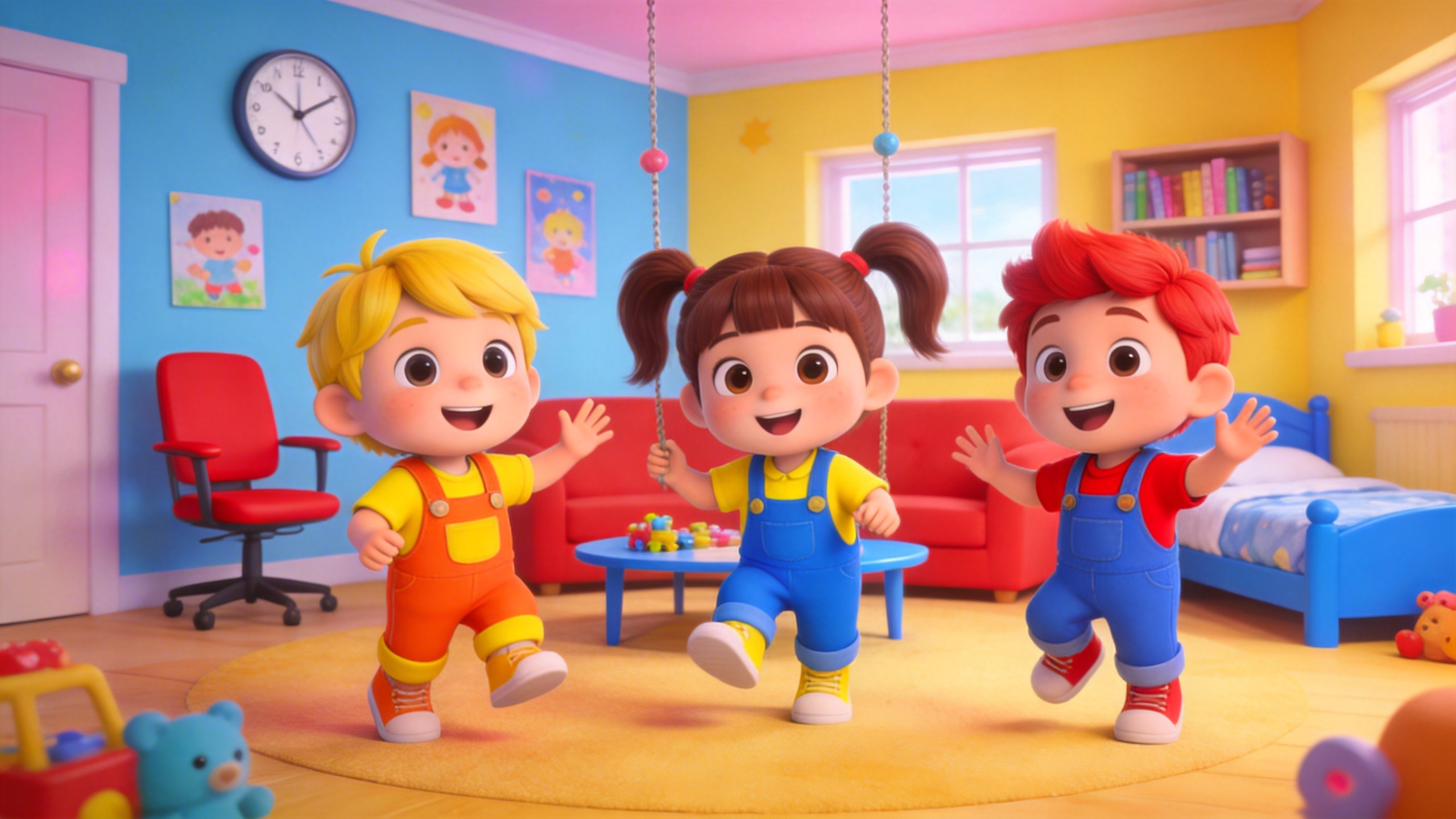 Colorful Finger Family Song