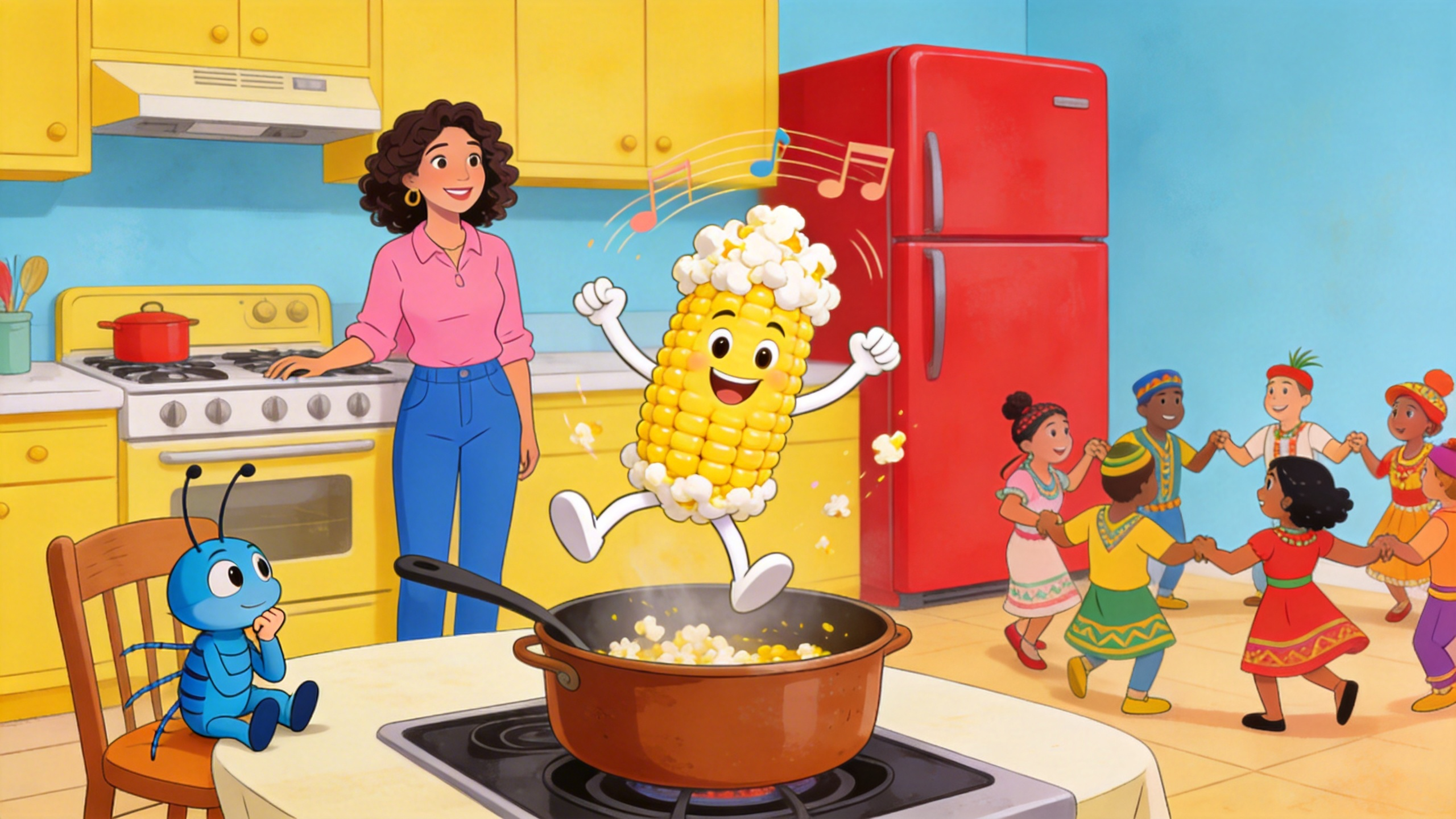 Jumping Little Popcorn with Bob Zoom