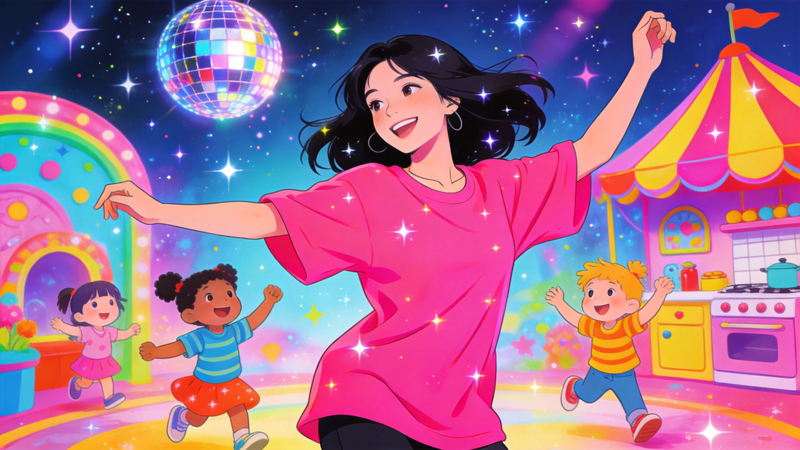 Dance with Diana and Her Magic Moves