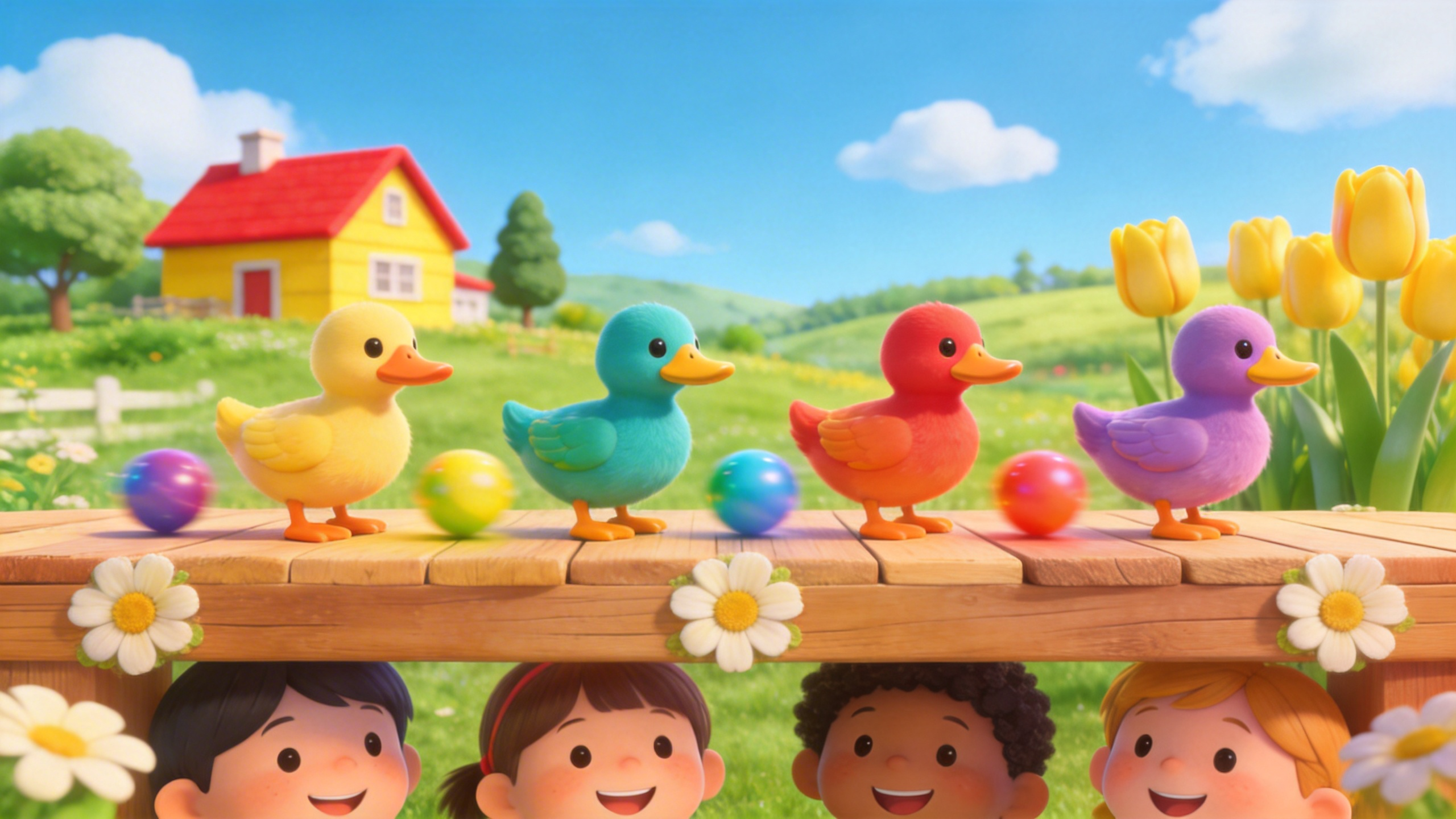 Coloring Ducks and Cocomelon Fun Pages